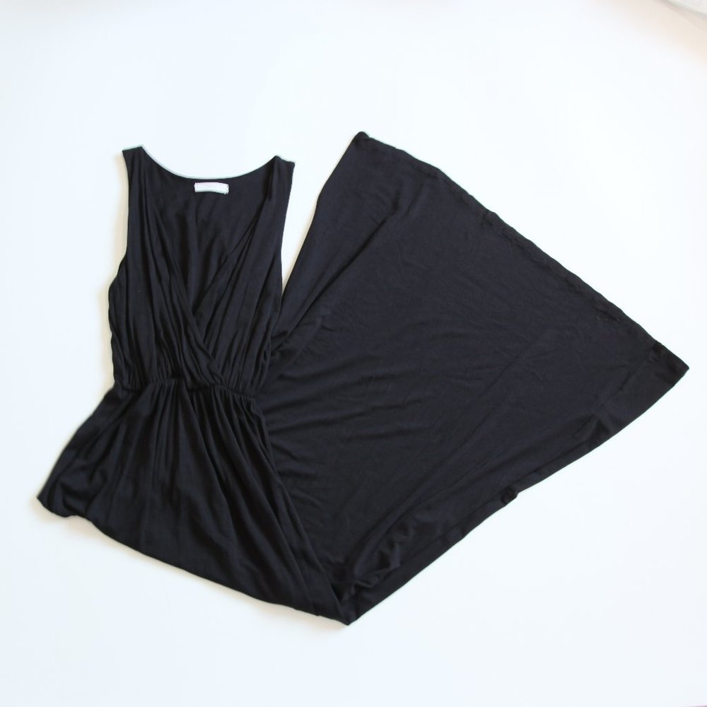 Lush Wrap Front Maxi Dress